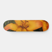 Orange Lily Skateboard (Horizontal)