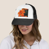 Orange LIly Truckerkappe (Beispiel)