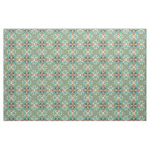 Orange Lime Green Turquoise Bali Batik Muster Stoff (Fat Quarter (45,7 x 55,9 cm))