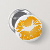 Orange Lippen Button (Vorne & Hinten)
