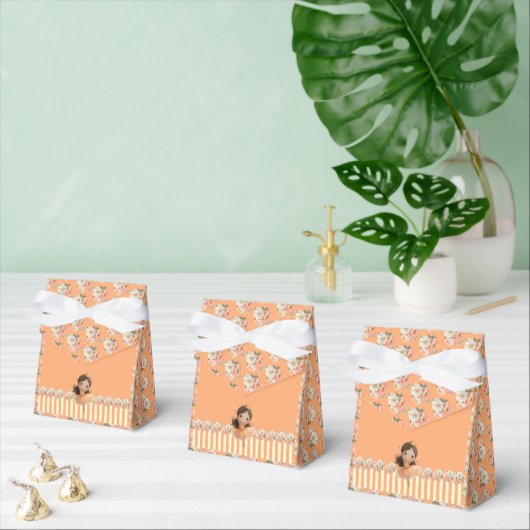 Orange Little Princess Ball Favor Box Geschenkschachtel (Zahlreiche)