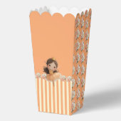 Orange Little Princess Ball Favor Box Geschenkschachtel (Vorderseite)