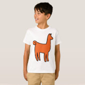 Orange Llama Apparel T-Shirt (Vorne ganz)