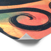 Orange Madness Poster (Ecke)