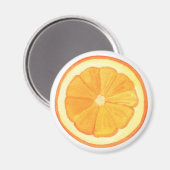 Orange Magnet (Vorderseite/Rückseite)