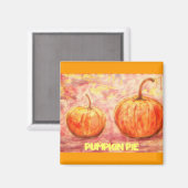 Orange Magnet (Vorderseite/Rückseite)