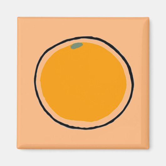 Orange Magnet (Vorne)
