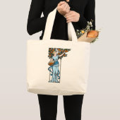 Orange Maiden Large Toto Bag Jumbo Stoffbeutel (Vorderseite (Produkt))