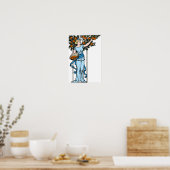 Orange Maiden Poster (Küche)