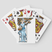 Orange Maiden Spielkarten (Rückseite)