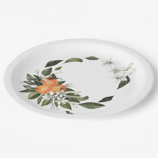 Orange Main Squeeze Paper Teller (Schrägansicht)