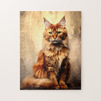 Orange Maine Coon Puzzle