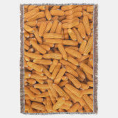 Orange Mais Cob: Ernte Landwirtschaft Hintergrund Decke (Vorderseite Vertikal)