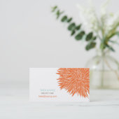 Orange Mama-Telefonkarte Telefonnummerkarte (Stehend Vorderseite)