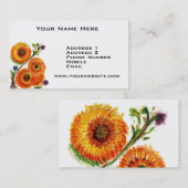 Orange Mamas Visitenkarte (Vorne/Hinten)