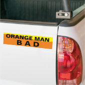 ORANGE MAN BAD AUTOAUFKLEBER (Auf Lkw)