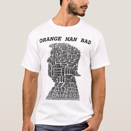 ORANGE MAN BAD Neu T-Shirt (Vorderseite)