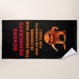 ORANGE MAN Fleece Blanket Strandtuch
