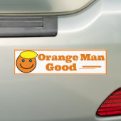 Orange Man GOOD Autoaufkleber (Auf Auto)
