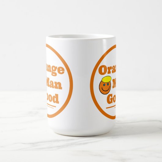Orange Man GOOD Kaffeetasse (Mittel)