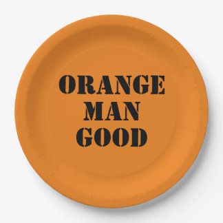 Orange Man Good President Donald Trump 45. Pappteller