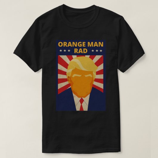 Orange Man Krass T-Shirt (Design vorne)
