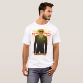 "Orange Man Motivation T - Shirt - denken Sie groß (Vorne ganz)