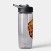Orange Man Trump Pumpkin Head Trinkflasche (Rechts)