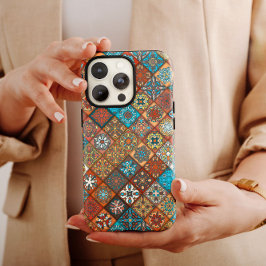 Orange Mandala Ethnic | iPhone 14 Case-Mate Case-Mate iPhone 14 Hülle