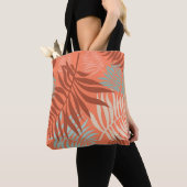 Orange Mandarine Blätter Tasche (Von Nahem)