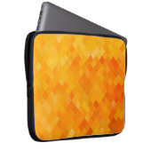 Orange - Mandarine Laptopschutzhülle (Vorne Rechts)
