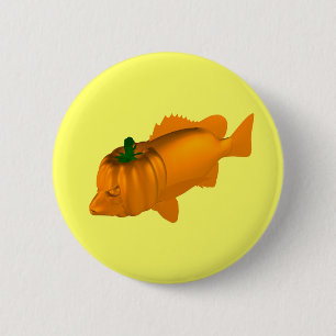 Orange Mangrove Jack Button