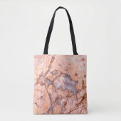 Orange Marble Quartz Tasche (Vorderseite)