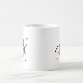 Orange Marienkäfer Kaffeetasse (Mittel)