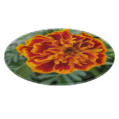 Orange Marigold Blume Schneidebrett (Ecke)