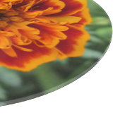 Orange Marigold Blume Schneidebrett (Ecke)