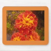 Orange Marigold Mousepad (Vorne)
