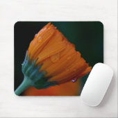 Orange Marigold Mousepad (Mit Mouse)