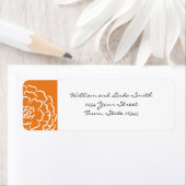 Orange Marigold Rücksendeadresse (Insitu)