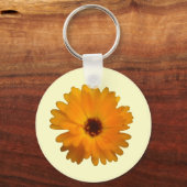 Orange Marigold Schlüsselanhänger (Vorderseite)