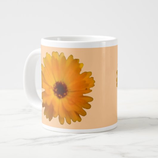 Orange Marigold Tasse (Vorderseite Links)