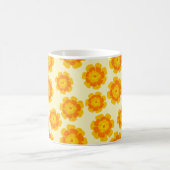 Orange Marigolds Hand-Illustrierte florale botanis Kaffeetasse (Mittel)