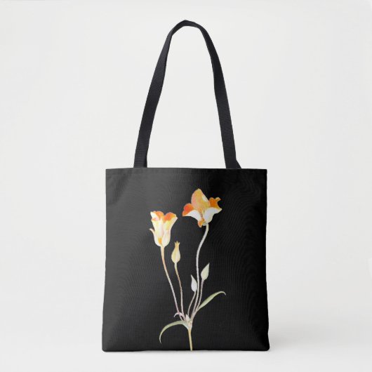 Orange Mariposa Tulip Tasche (Vorderseite)
