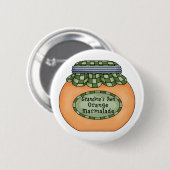 Orange Marmalade Button (Vorne & Hinten)