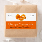 Orange Marmalade Canning Labels (Insitu)