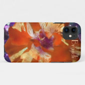 Orange Marmalade Rose iPhone 5 Fall *personalize* Case-Mate iPhone Hülle (Rückseite (Horizontal))