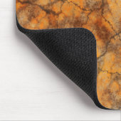 Orange Marmor Mousepad (Ecke)