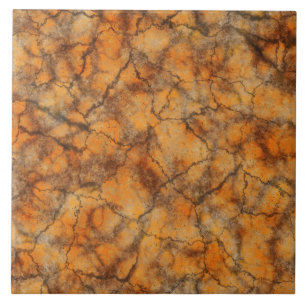Orange Marmorhintergrund Fliese