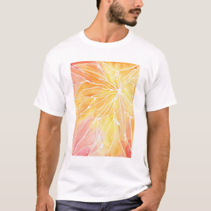 Orange MarmorShirt T-Shirt