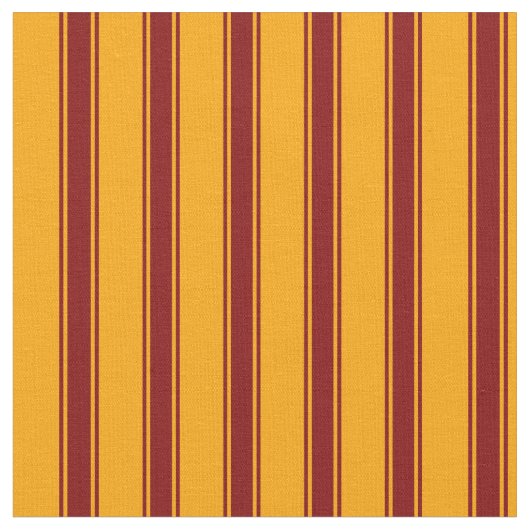 Orange & Maroon Lines Muster Stoff (Nahaufnahme)